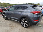 2017 Hyundai Tucson Limited Gray vin: KM8J3CA21HU284428