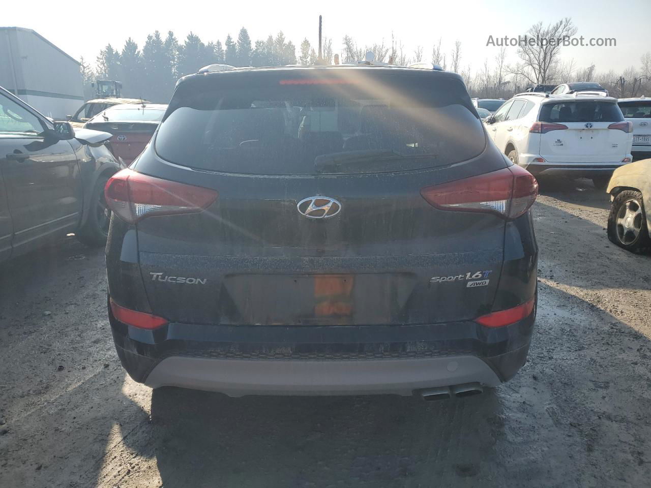 2017 Hyundai Tucson Limited Black vin: KM8J3CA21HU300093