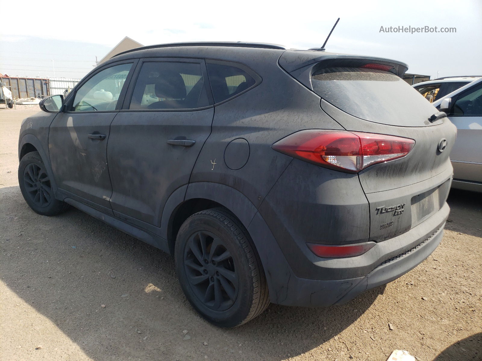 2017 Hyundai Tucson Limited Black vin: KM8J3CA21HU491885