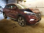 2017 Hyundai Tucson Limited Red vin: KM8J3CA21HU501833