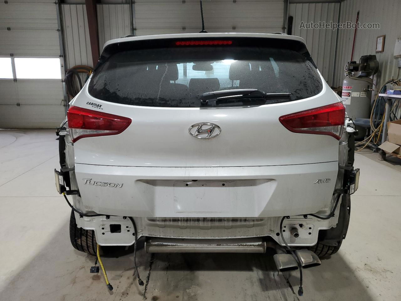 2017 Hyundai Tucson Limited Silver vin: KM8J3CA21HU565208