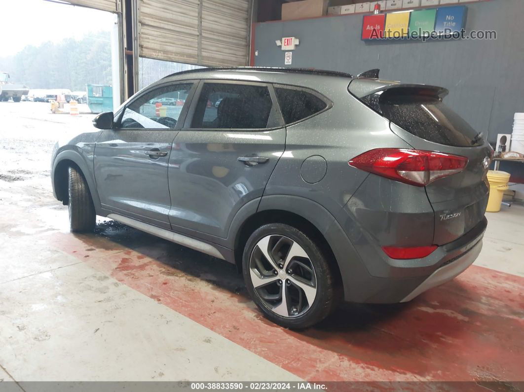 2018 Hyundai Tucson Value Gray vin: KM8J3CA21JU654153