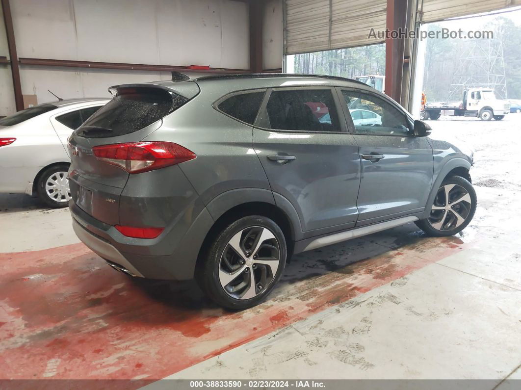 2018 Hyundai Tucson Value Gray vin: KM8J3CA21JU654153