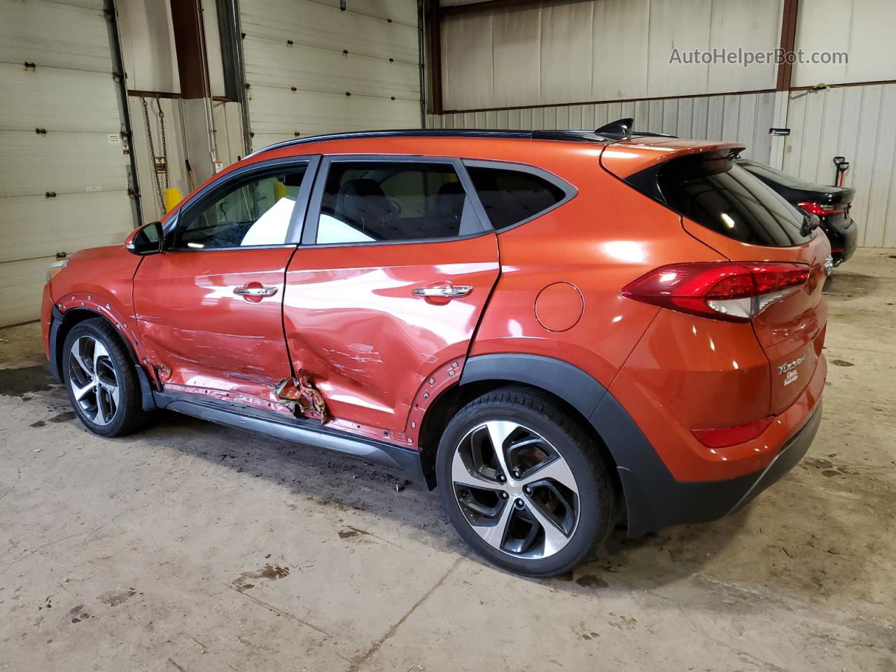 2016 Hyundai Tucson Limited Orange vin: KM8J3CA22GU104744