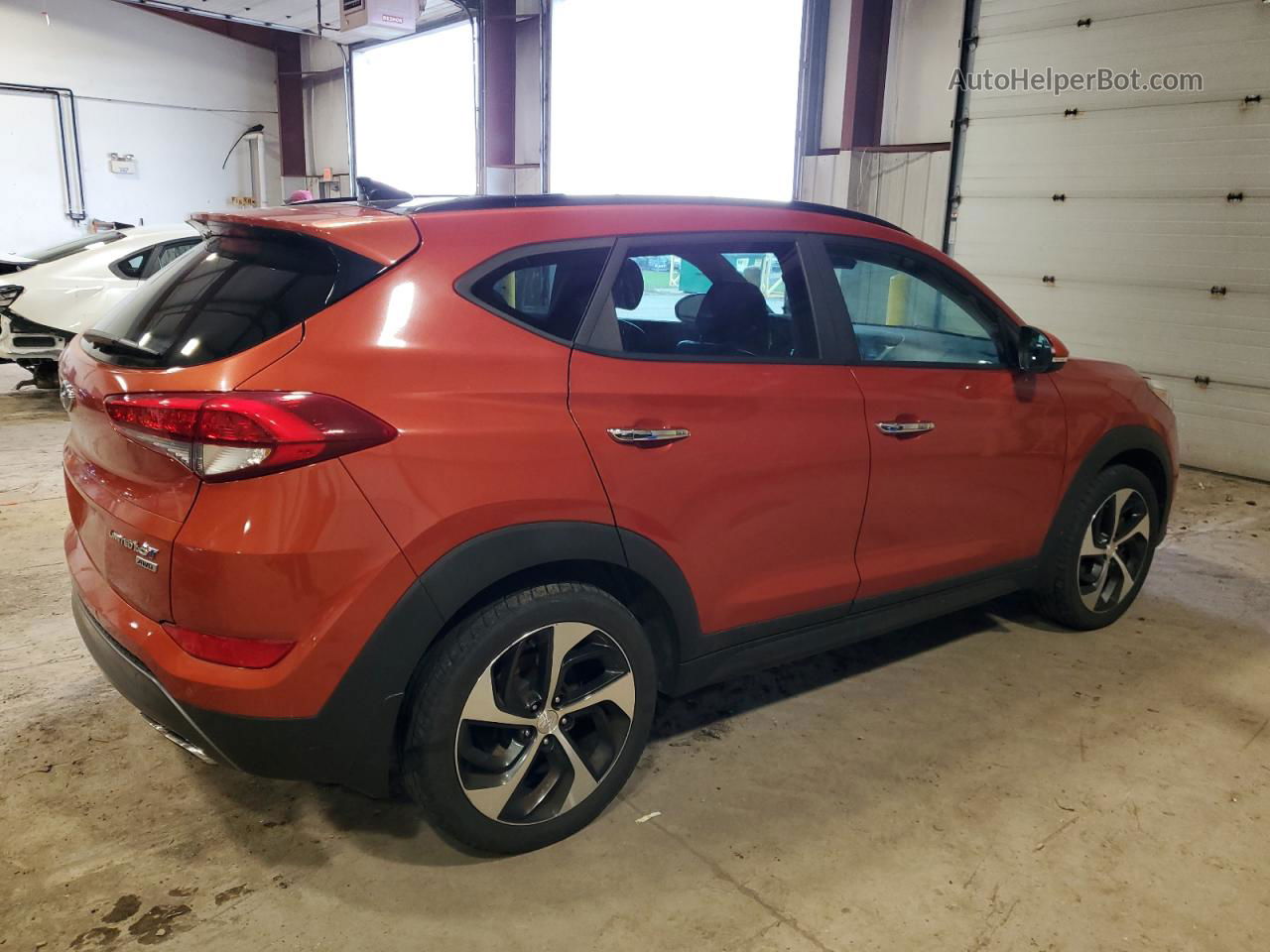 2016 Hyundai Tucson Limited Orange vin: KM8J3CA22GU104744