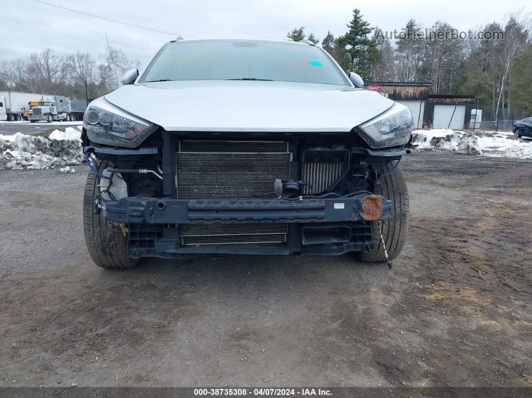 2017 Hyundai Tucson Limited Silver vin: KM8J3CA22HU272191