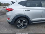 2017 Hyundai Tucson Limited Silver vin: KM8J3CA22HU272191