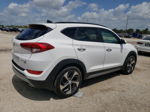 2017 Hyundai Tucson Limited White vin: KM8J3CA22HU295549