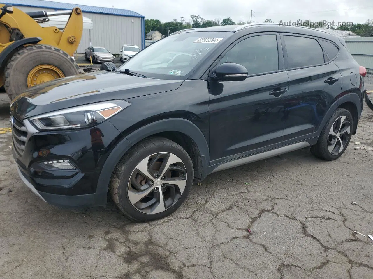 2017 Hyundai Tucson Limited Black vin: KM8J3CA22HU302144