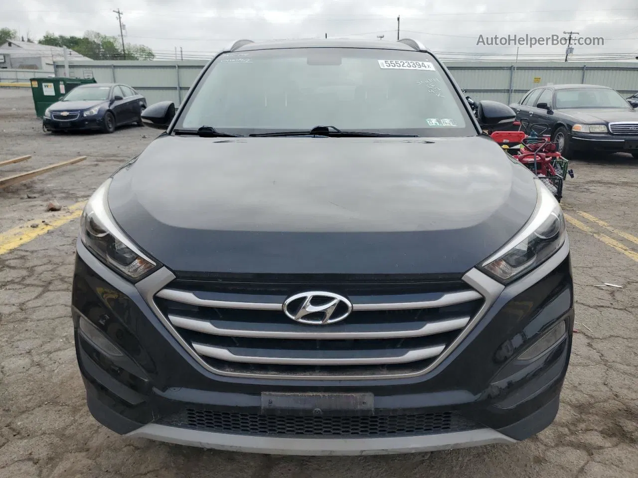 2017 Hyundai Tucson Limited Black vin: KM8J3CA22HU302144