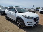 2017 Hyundai Tucson Limited Белый vin: KM8J3CA22HU397420