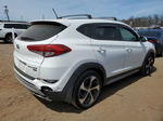 2017 Hyundai Tucson Limited White vin: KM8J3CA22HU397420