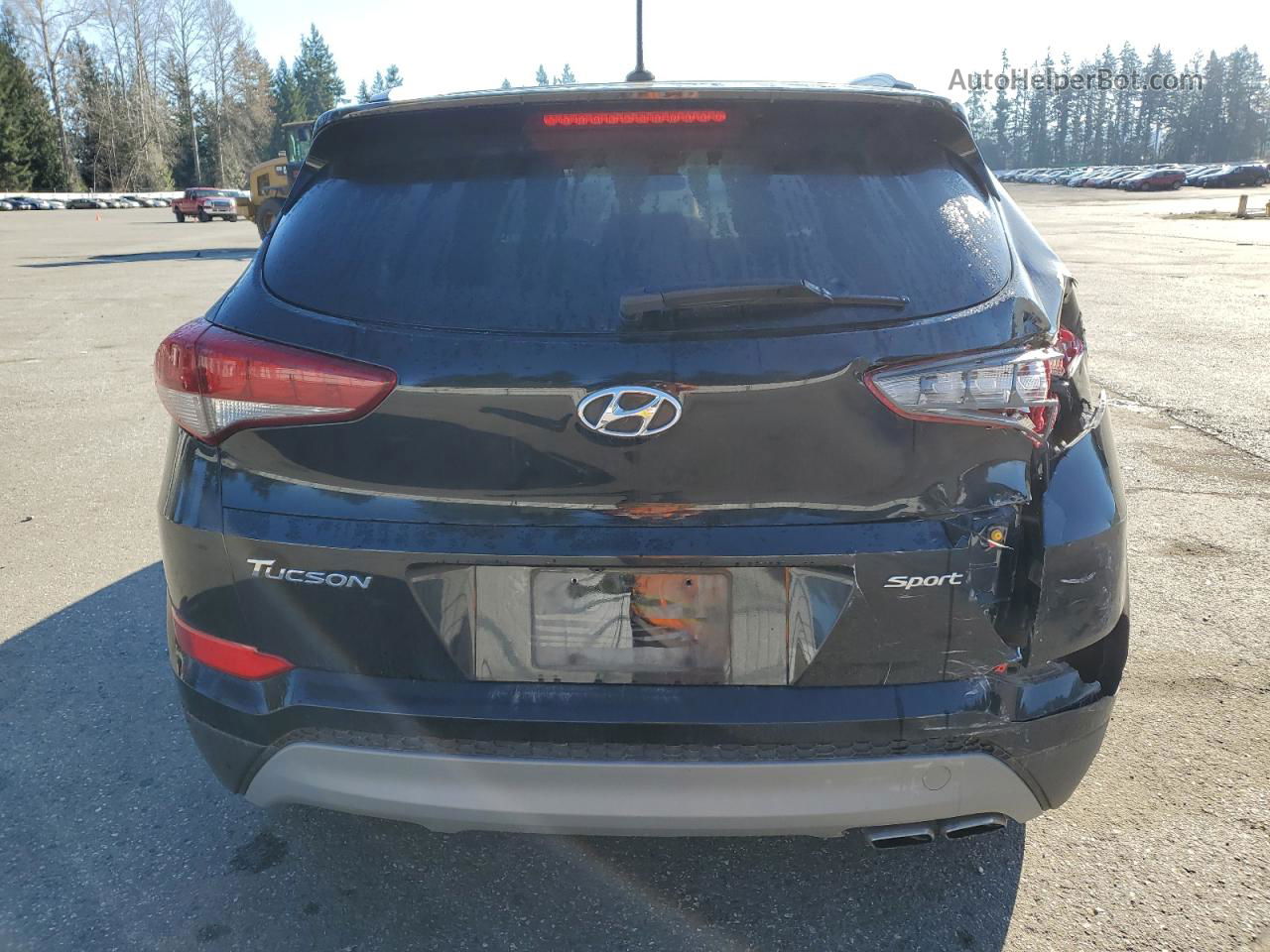 2017 Hyundai Tucson Limited Black vin: KM8J3CA22HU524392