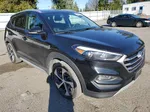 2017 Hyundai Tucson Limited Черный vin: KM8J3CA22HU524392