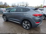 2018 Hyundai Tucson Limited Dark Blue vin: KM8J3CA22JU617371