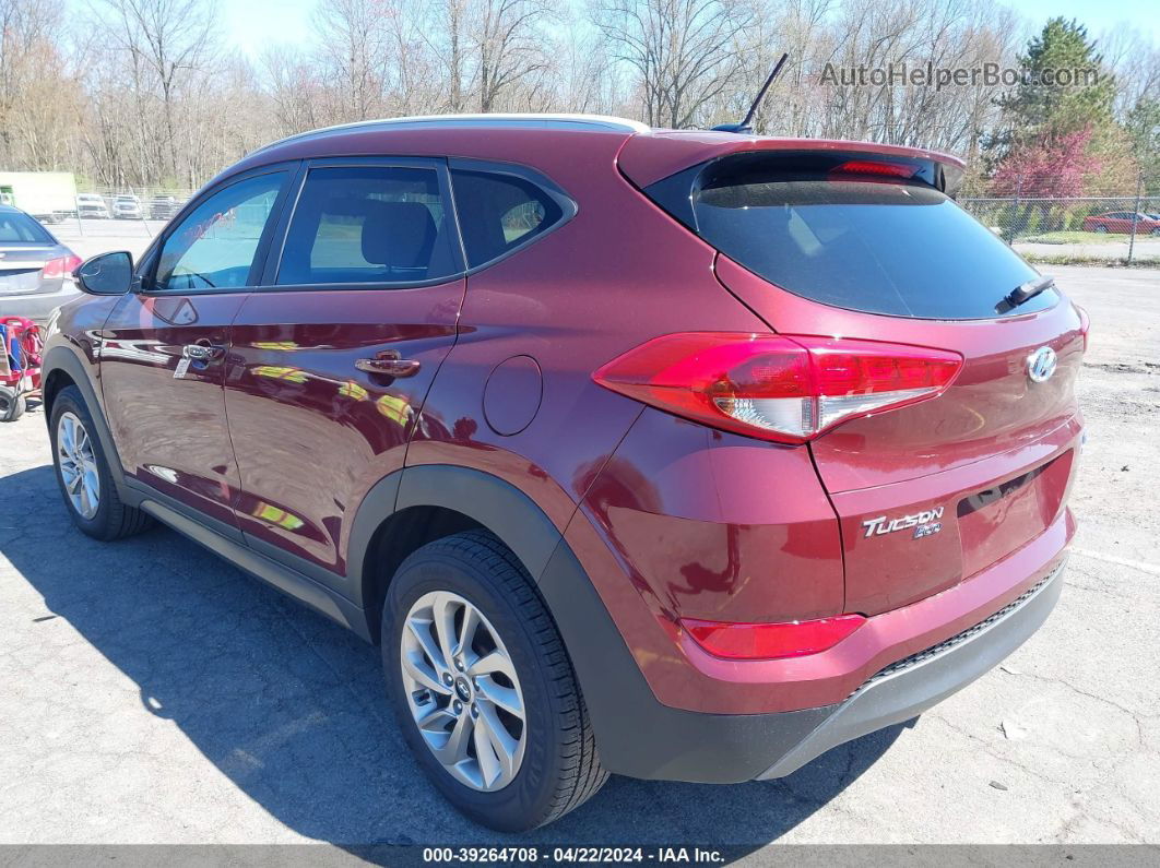 2016 Hyundai Tucson Eco Красный vin: KM8J3CA23GU191327