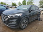 2016 Hyundai Tucson Limited Черный vin: KM8J3CA23GU247735