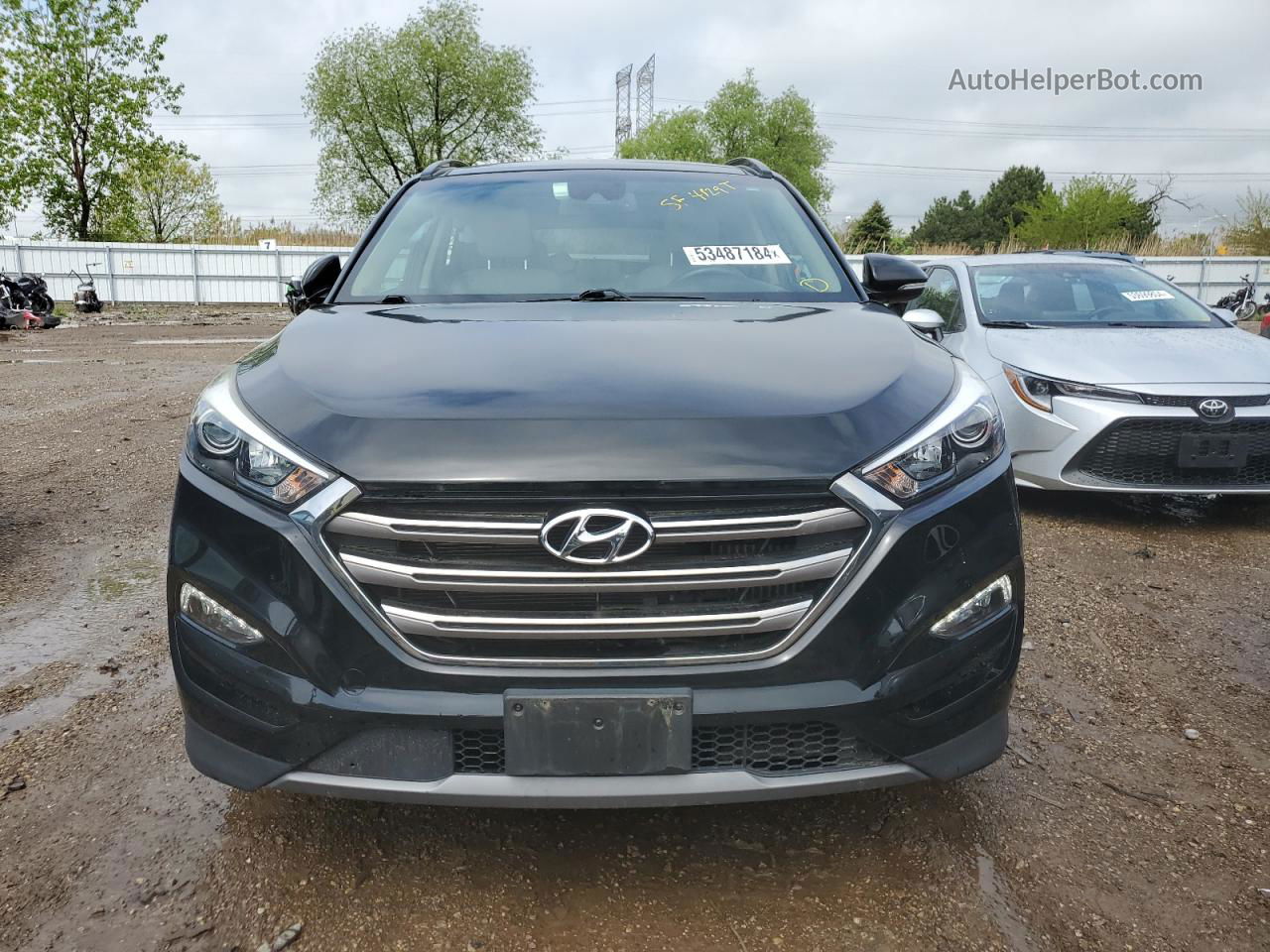 2016 Hyundai Tucson Limited Black vin: KM8J3CA23GU247735