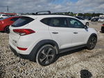 2017 Hyundai Tucson Limited White vin: KM8J3CA23HU281787