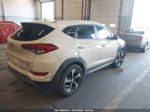 2017 Hyundai Tucson Limited Белый vin: KM8J3CA23HU282776