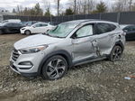 2017 Hyundai Tucson Limited Silver vin: KM8J3CA23HU288352