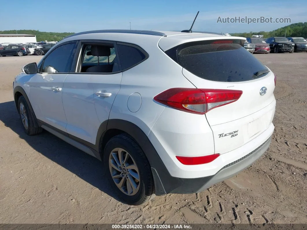 2017 Hyundai Tucson Eco White vin: KM8J3CA23HU371862