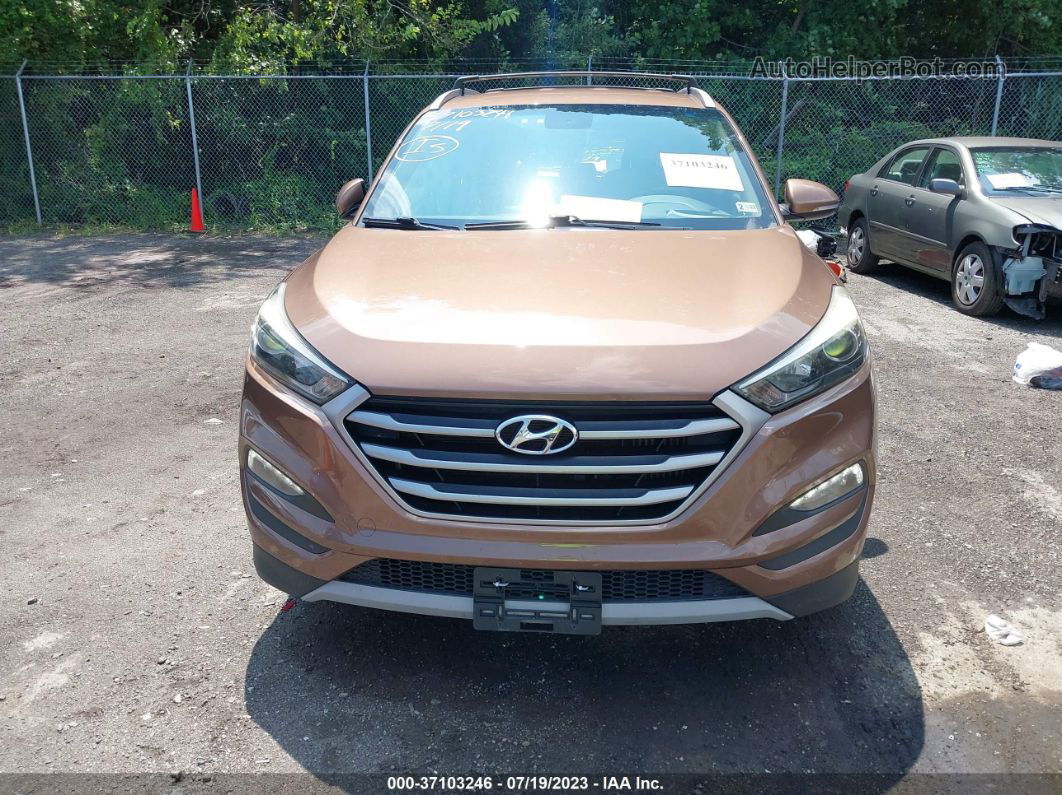 2017 Hyundai Tucson Sport Brown vin: KM8J3CA23HU375829