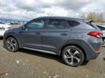 2017 Hyundai Tucson Limited Серый vin: KM8J3CA23HU394090