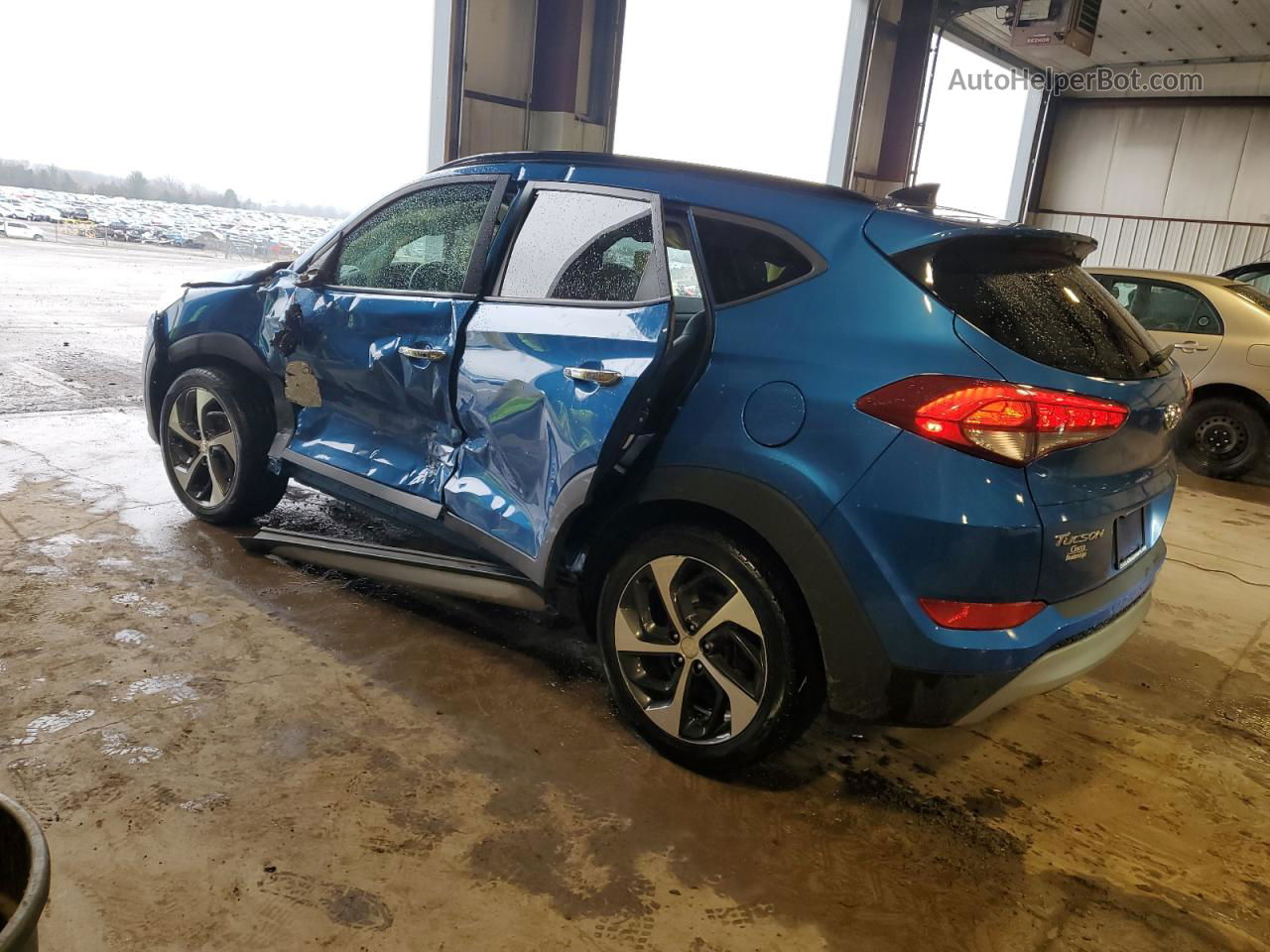 2018 Hyundai Tucson Value Blue vin: KM8J3CA23JU790476