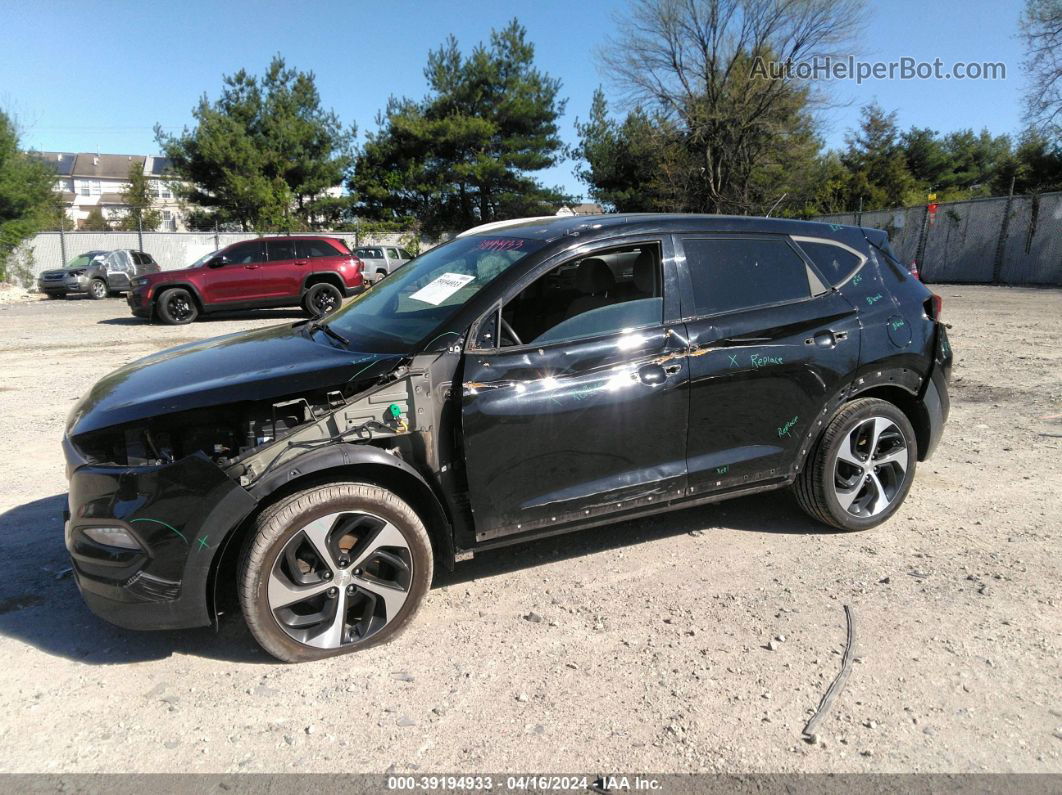 2016 Hyundai Tucson Sport Black vin: KM8J3CA24GU052677