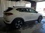 2016 Hyundai Tucson Limited White vin: KM8J3CA24GU060083