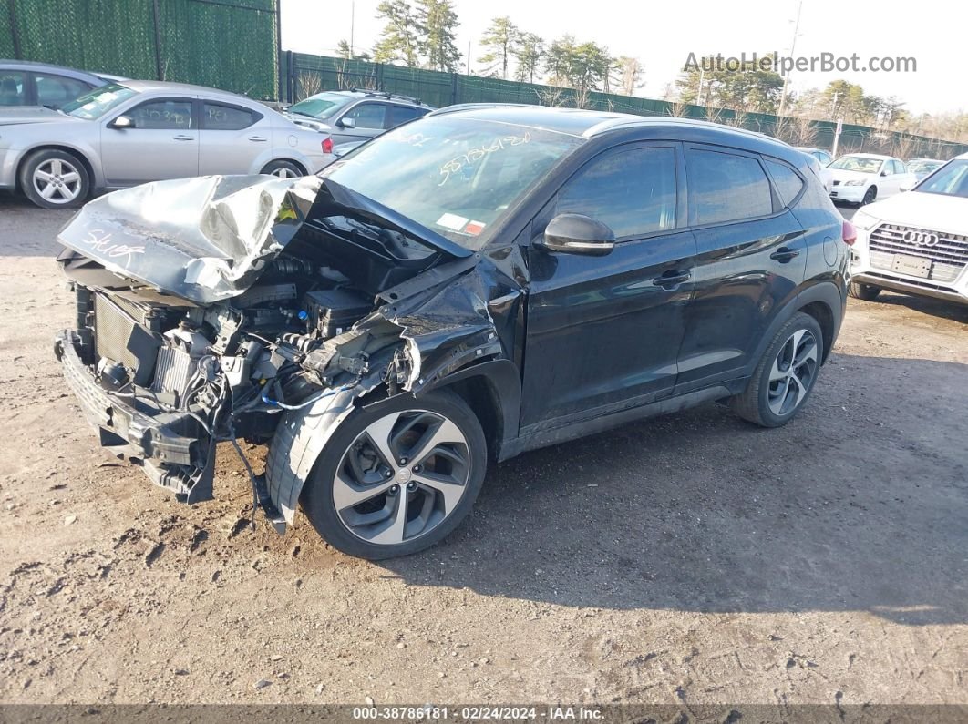 2016 Hyundai Tucson Sport Black vin: KM8J3CA24GU071794