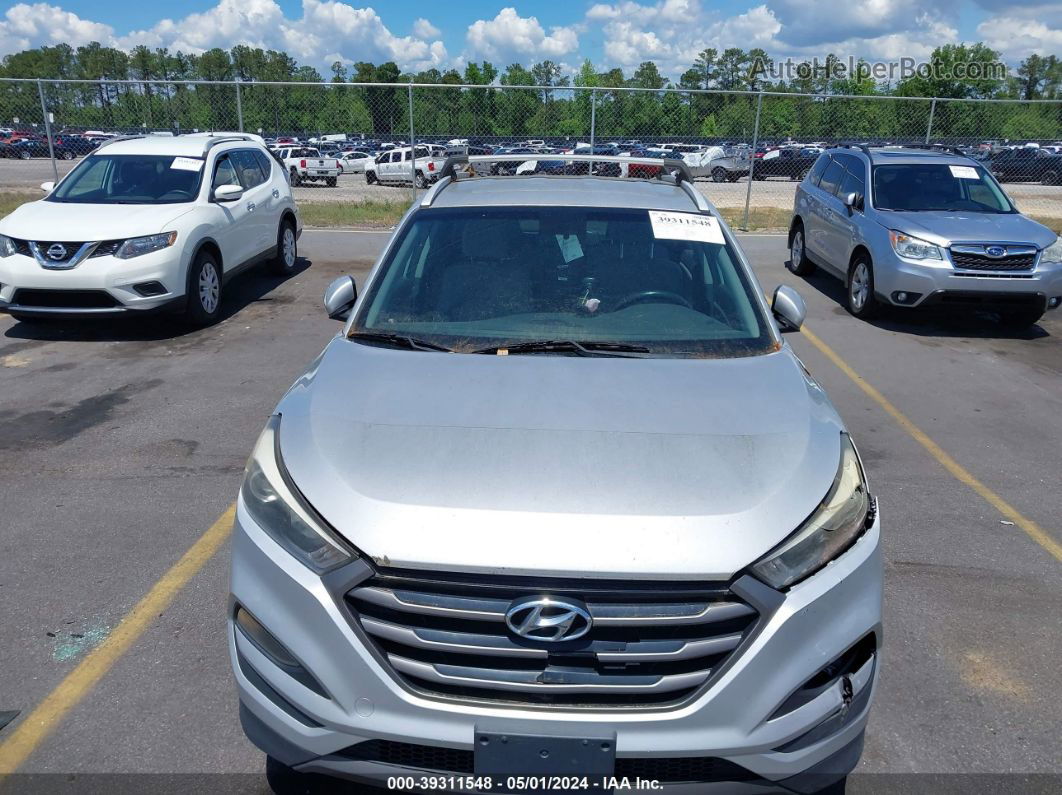 2016 Hyundai Tucson Sport Silver vin: KM8J3CA24GU105796