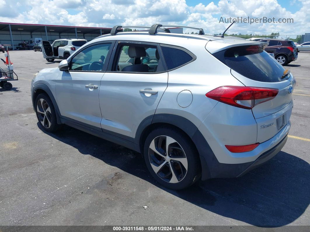 2016 Hyundai Tucson Sport Silver vin: KM8J3CA24GU105796