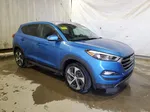 2016 Hyundai Tucson Limited Blue vin: KM8J3CA24GU215666