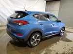 2016 Hyundai Tucson Limited Синий vin: KM8J3CA24GU215666