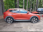 2017 Hyundai Tucson Limited Оранжевый vin: KM8J3CA24HU309595