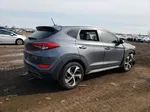 2017 Hyundai Tucson Limited Gray vin: KM8J3CA24HU531909