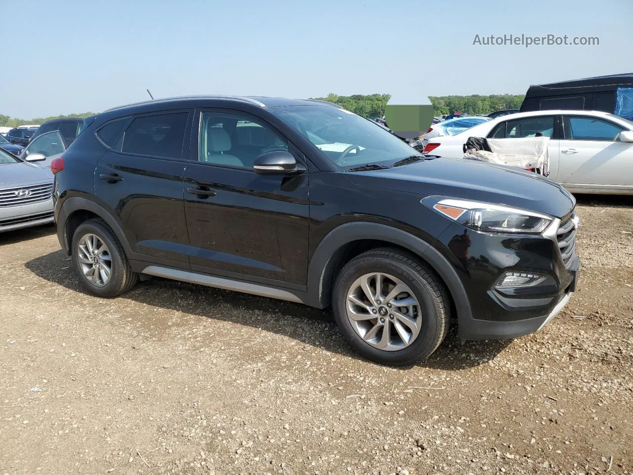 2017 Hyundai Tucson Limited Black vin: KM8J3CA25HU273822