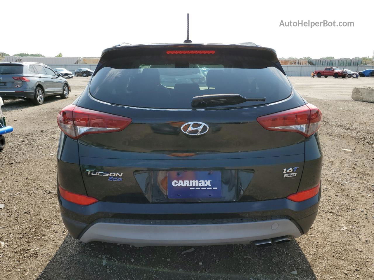 2017 Hyundai Tucson Limited Black vin: KM8J3CA25HU273822