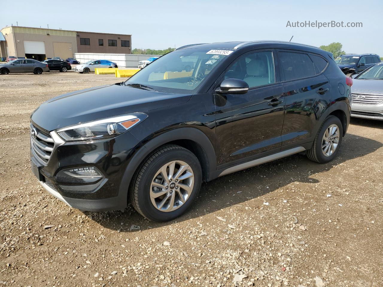 2017 Hyundai Tucson Limited Black vin: KM8J3CA25HU273822