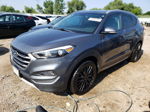 2017 Hyundai Tucson Limited Серый vin: KM8J3CA25HU364699