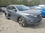 2017 Hyundai Tucson Limited Silver vin: KM8J3CA25HU506551