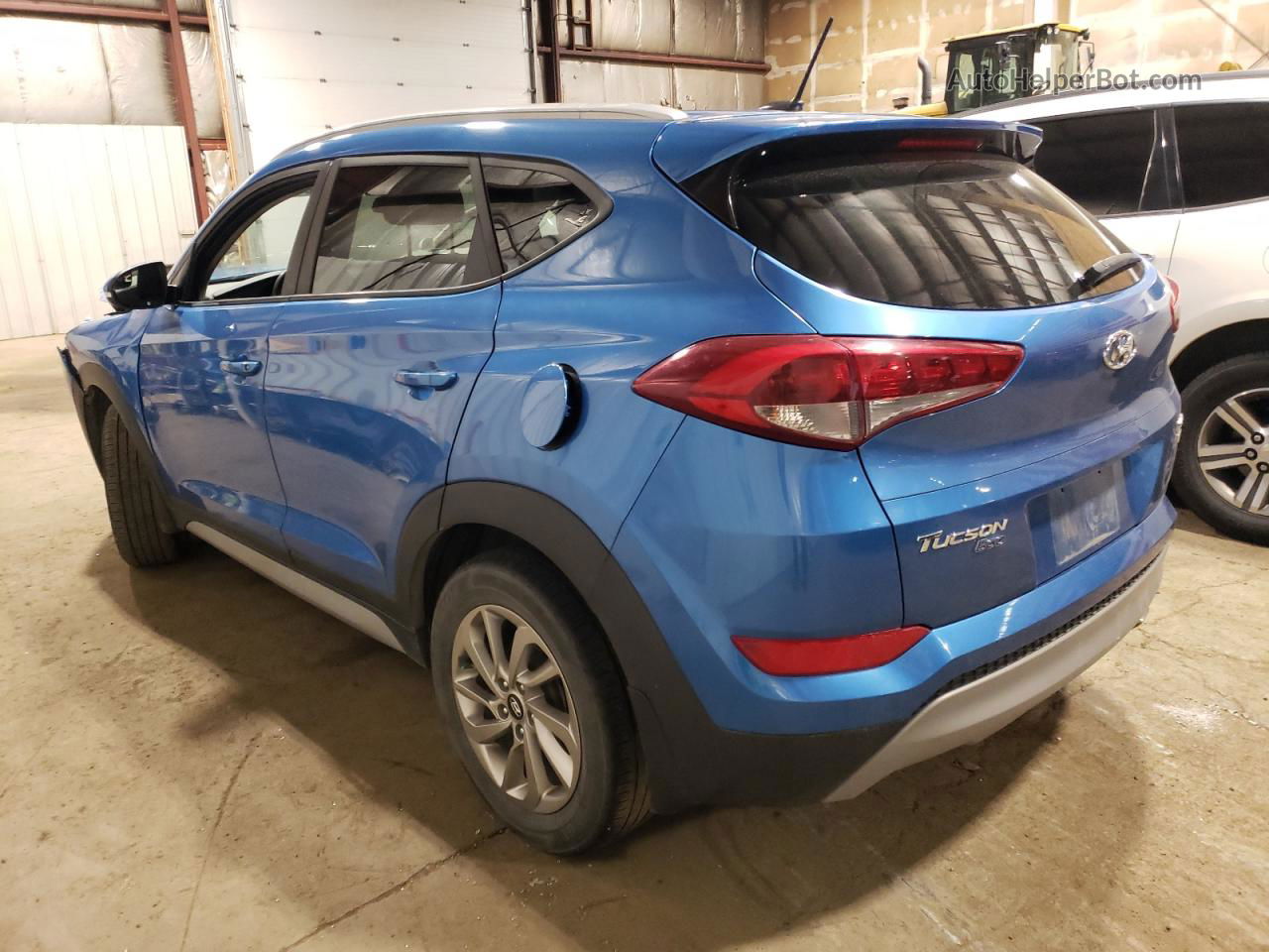 2017 Hyundai Tucson Limited Blue vin: KM8J3CA25HU518506