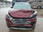 2017 Hyundai Tucson Limited Maroon vin: KM8J3CA25HU523155