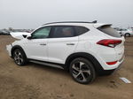 2017 Hyundai Tucson Limited White vin: KM8J3CA25HU528758