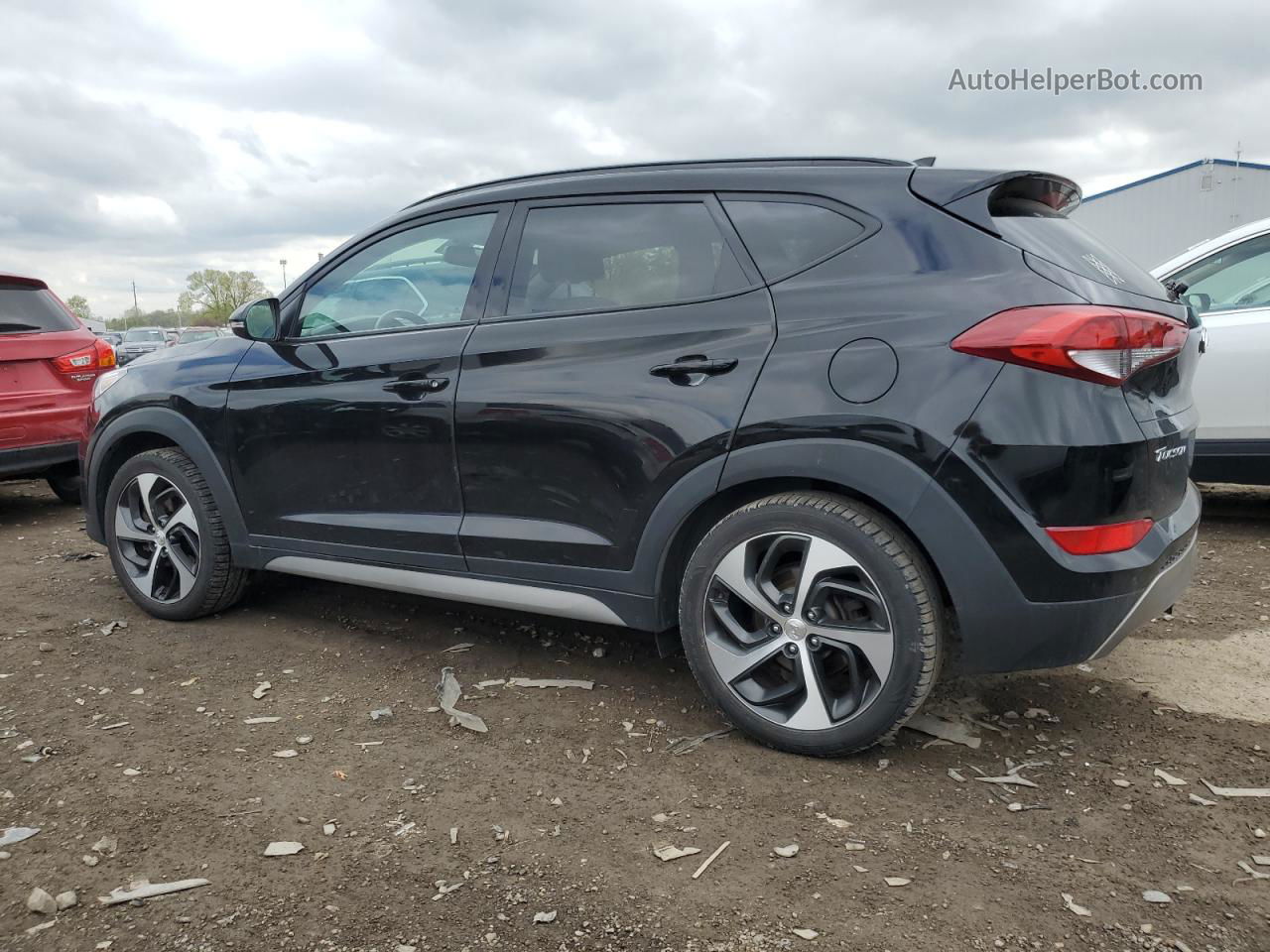 2018 Hyundai Tucson Value Black vin: KM8J3CA25JU707825