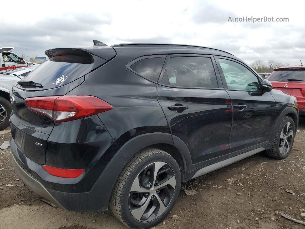 2018 Hyundai Tucson Value Black vin: KM8J3CA25JU707825