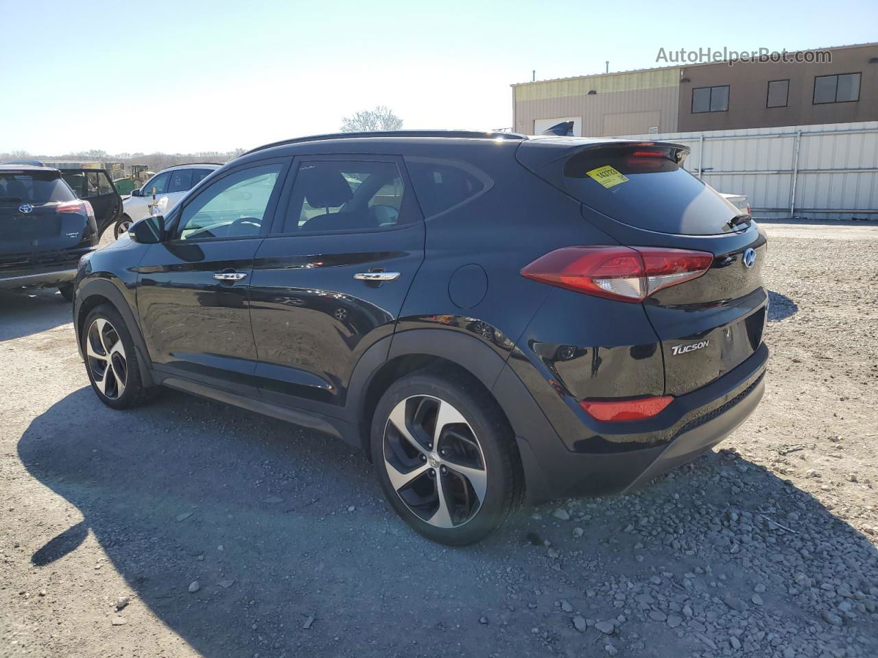 2016 Hyundai Tucson Limited Black vin: KM8J3CA26GU064605