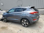 2016 Hyundai Tucson Limited Gray vin: KM8J3CA26GU122454